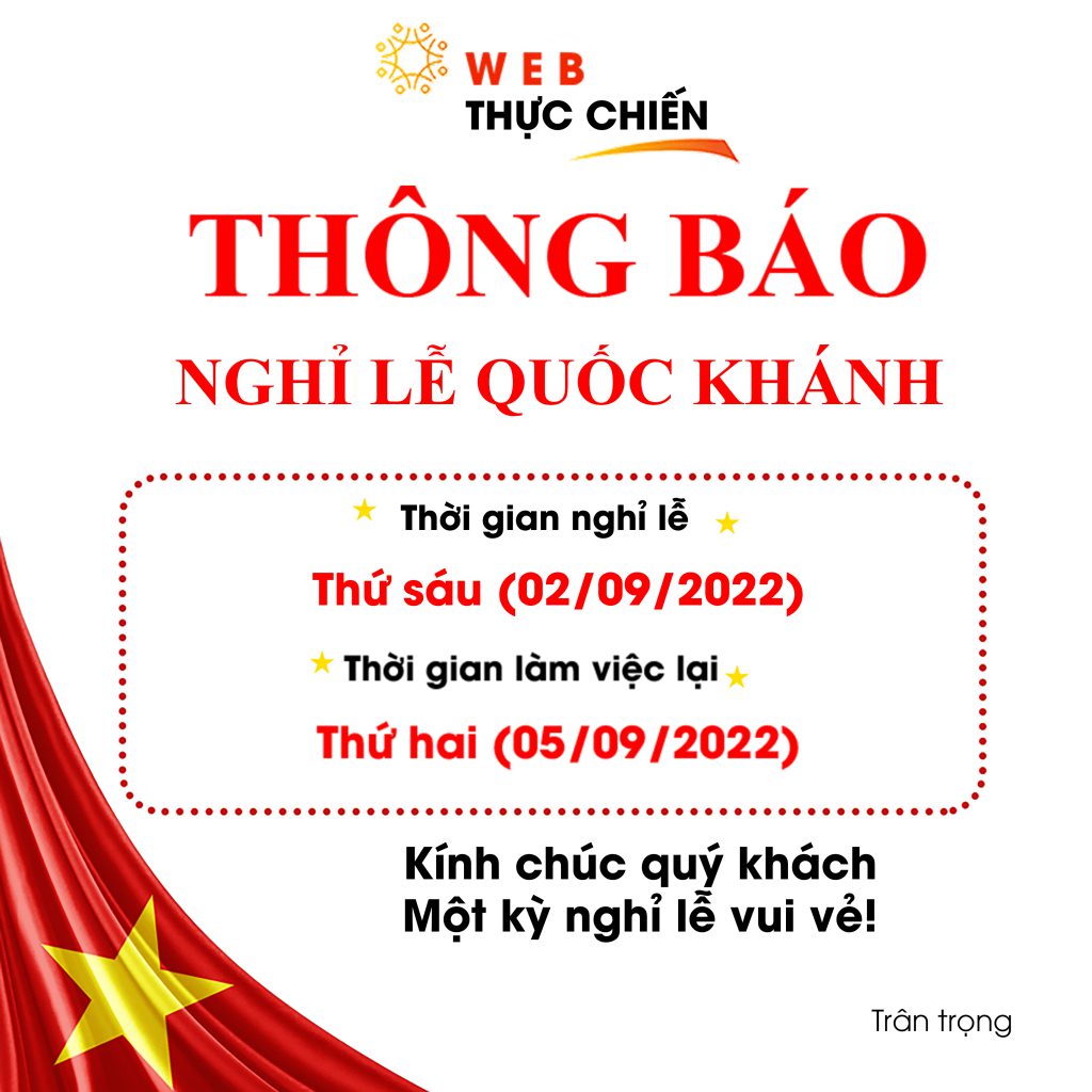 Nghỉ lễ Quốc Khánh