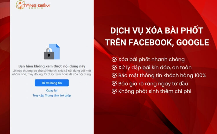 Dịch vụ xóa bài phốt truyền thông của Sài Gòn Xuân Phát