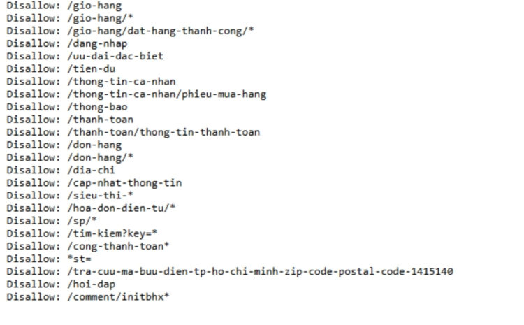 File robots.txt