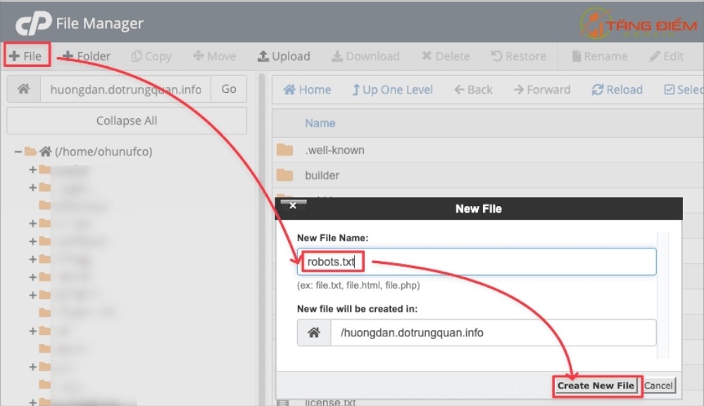 Cách tạo file robots.txt thủ công
